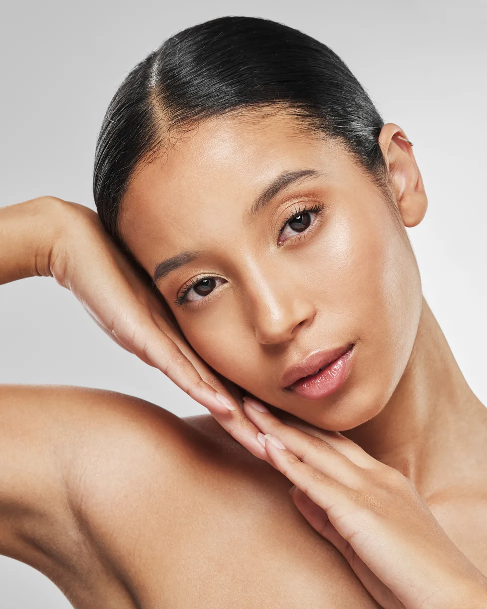 Woman with smooth, even skin